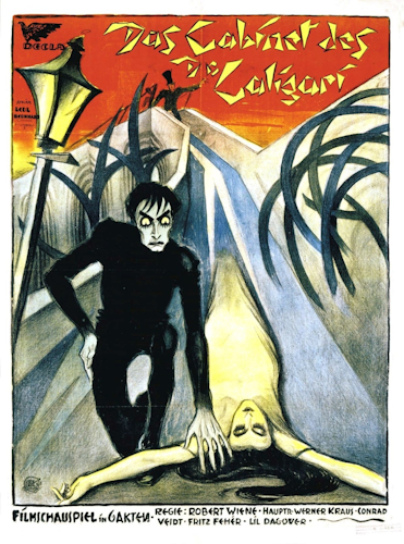 Das Cabinet des Dr Caligari poster