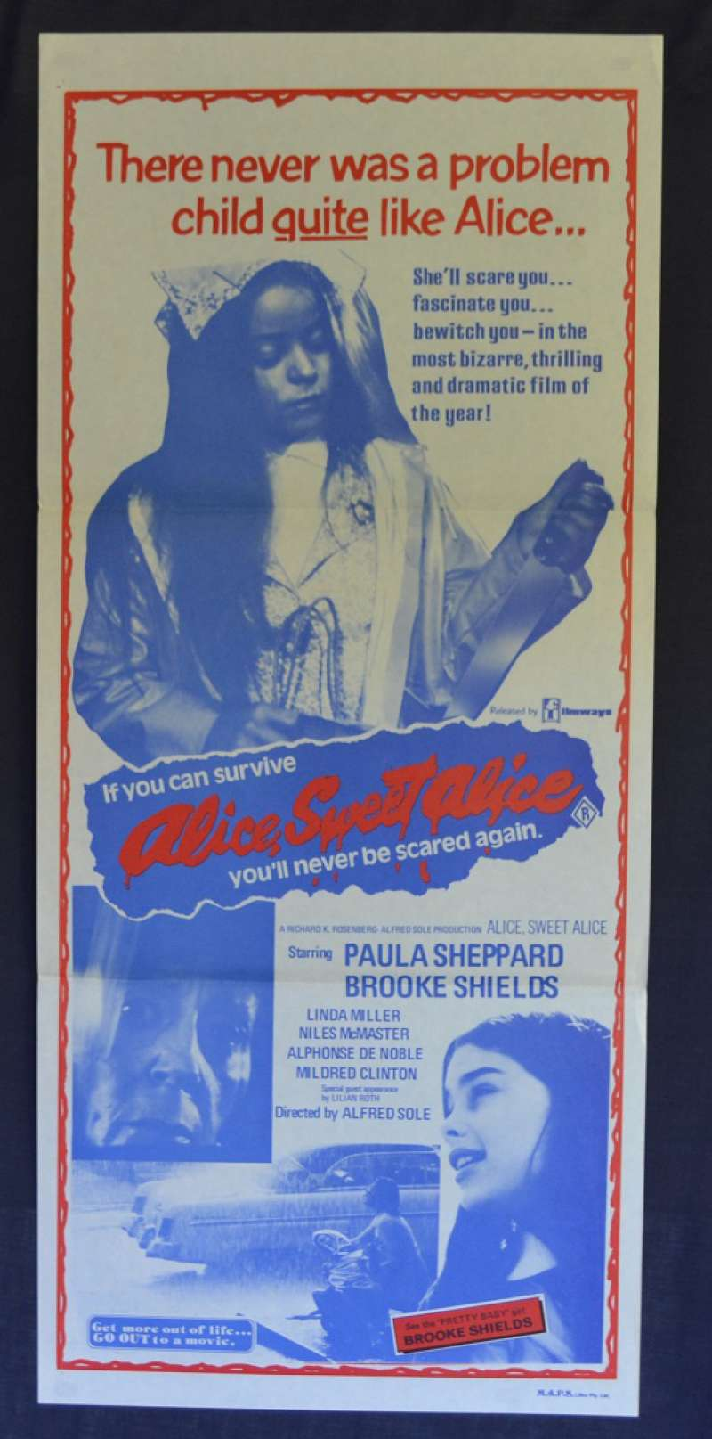 Alice Sweet Alice / Communion Original Replica's replica movie prop