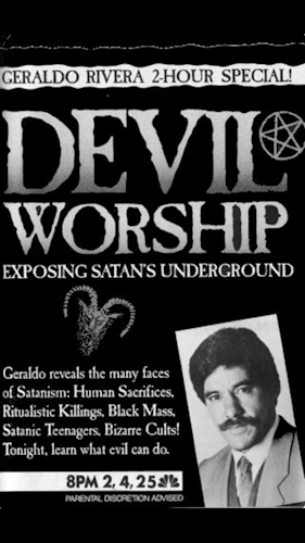 Devil Worship - Exposing Satan′s Underground (Geraldo Rivera Special) poster