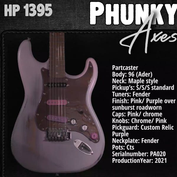 Phunky Axes"Pink Panther"#020