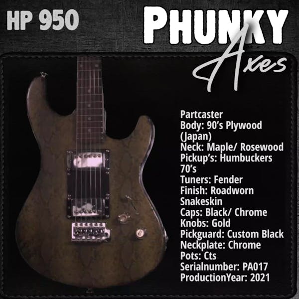 Phunky Axes"Old Snake"#017