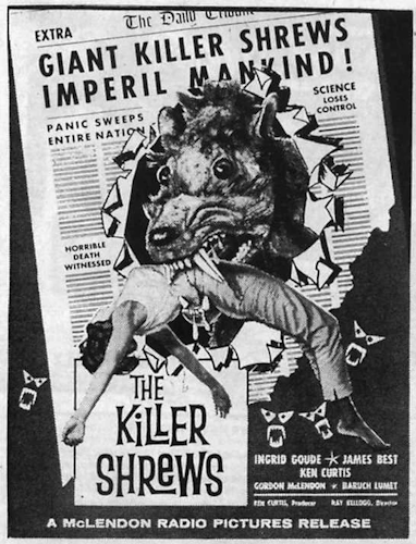 The Killer Shrews poster