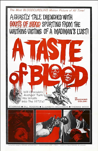 A Taste of Blood poster