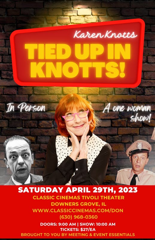 Karen Knotts: Tied Up in Knotts!