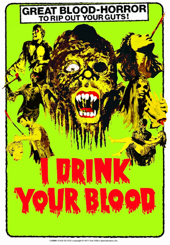 I Drink Your Blood (US only) poster
