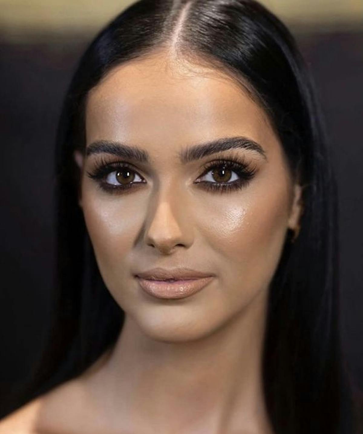 Smokey eye brudesminke. Kilde: Pinterest