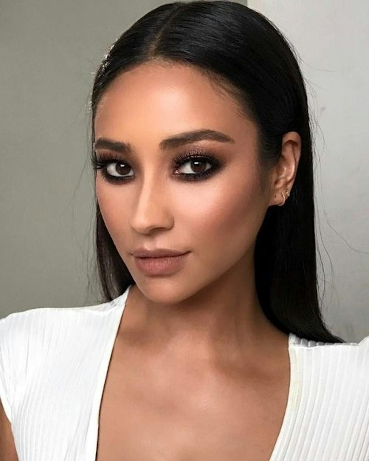 Smokey eye brudesminke. Kilde: Pinterest