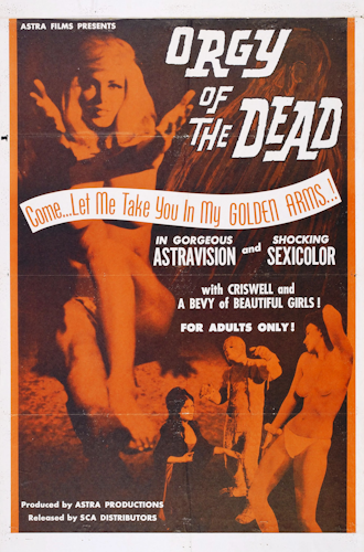 Orgy of the Dead poster