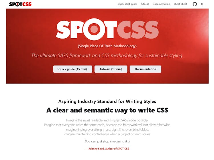 SPOT CSS