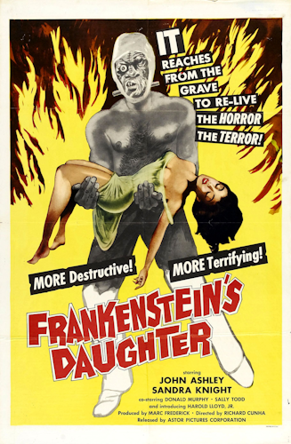 Frankenstein′s Daughter poster