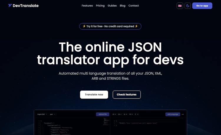 DevTranslate