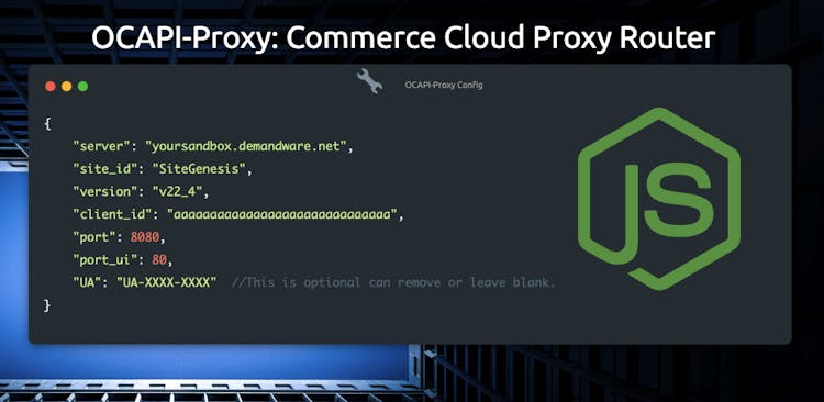Salesforce Commerce Cloud OCAPI Proxy