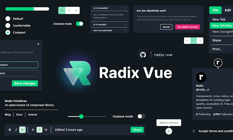 Radix Vue