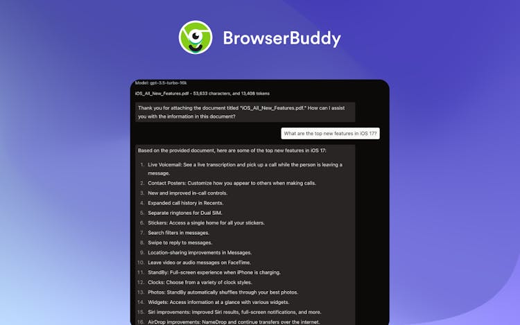 Browser Buddy