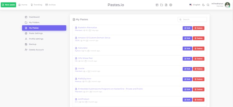 Pastes.io - #1 Paste Tool since 2019 - simple and efficient pastebin ...