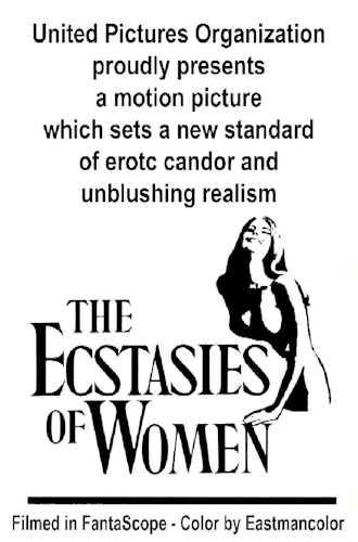 Ecstasies of Women poster