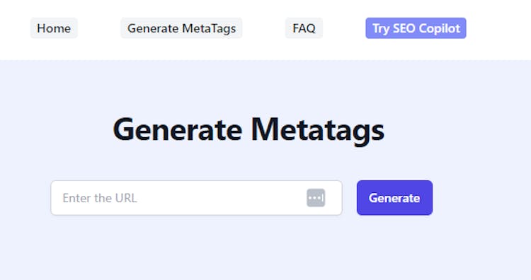 Metatag Generator