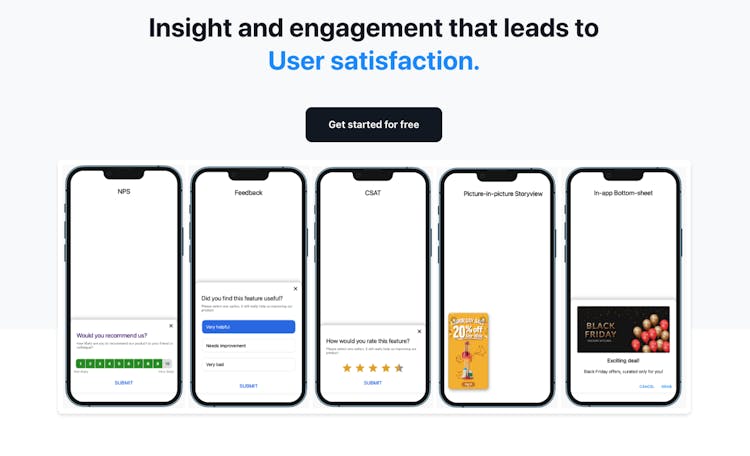 InstaDiv : in-app survey & messaging for mobile apps