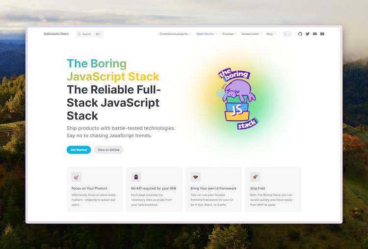 The Boring JavaScript Stack