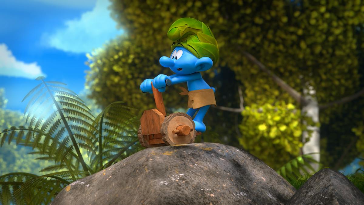 Fest med Smurfene