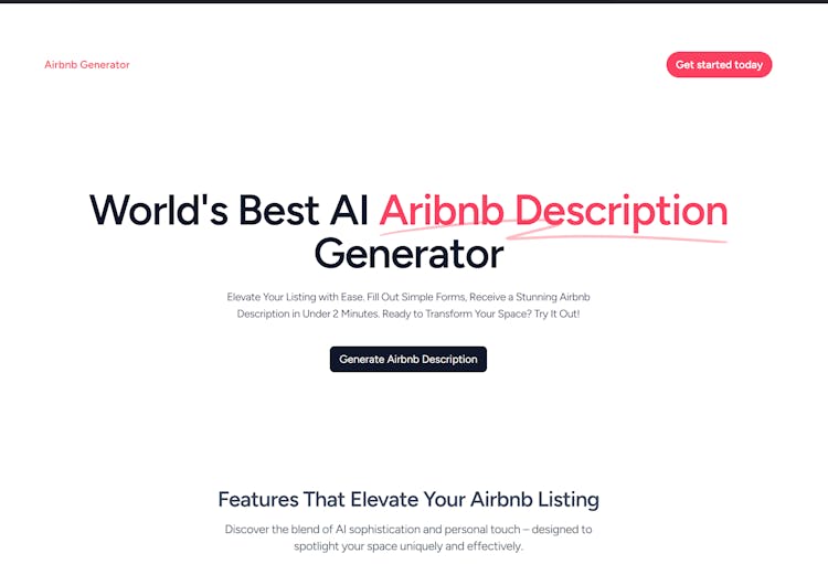Airbnb Generator