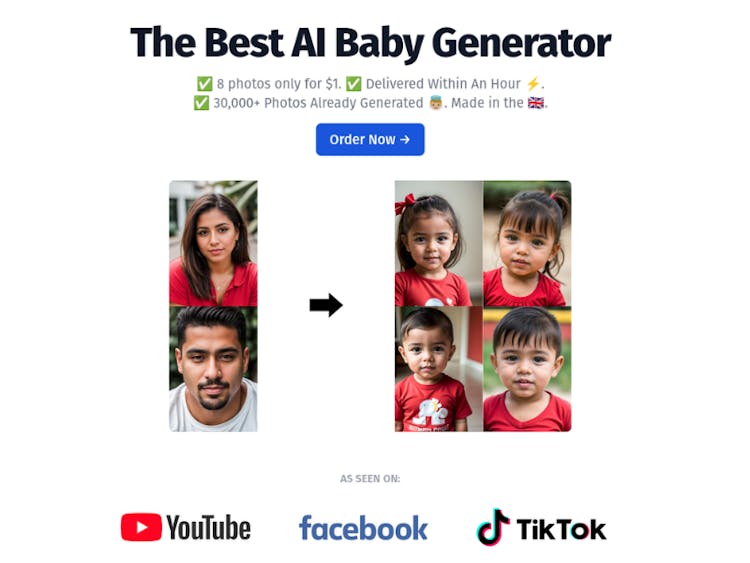 AI SaaS Boilerplate - Baby Generator