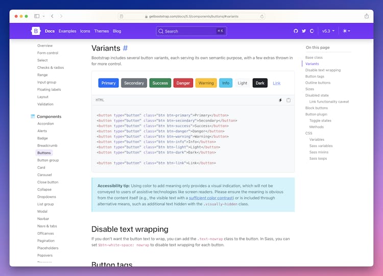 Bootstrap - The most popular HTML, CSS, and JS library in the world