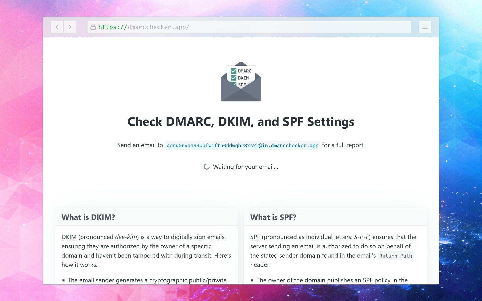 DMARC Checker Check If Your Emails Are DMARC DKIM And SPF Compliant DMARC Checker Check If Your Emails Are DMARC DKIM And SPF Compliant