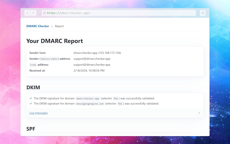 DMARC Checker