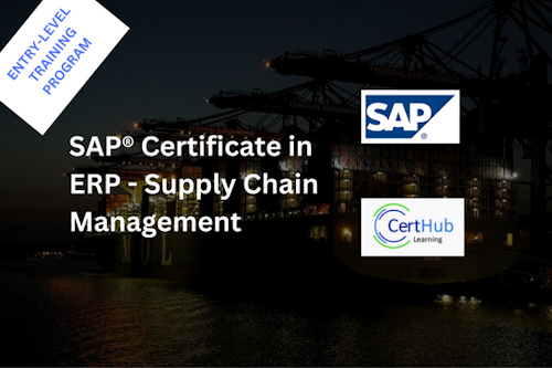 SAP® Certificate in ERP - Supply Chain Management