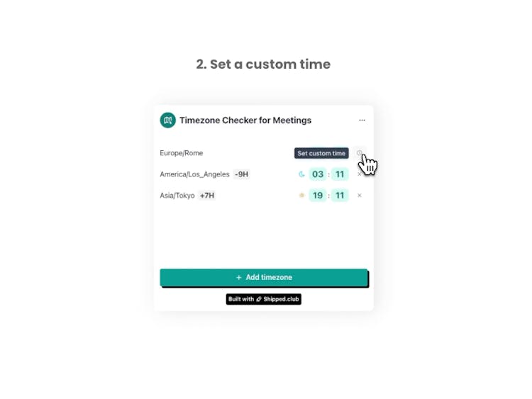 Timezone Checker for Meetings - All the timezones at your fingertips.