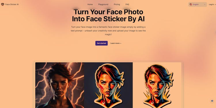 Face Sticker AI - Turn Your Face Into Sticker By AI For Free