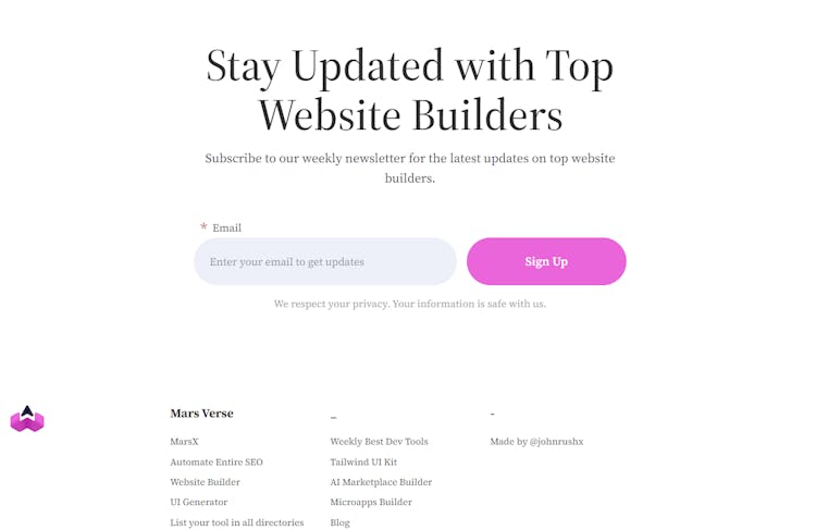 Top Website Builder