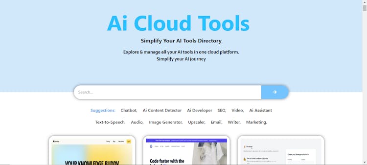 AI Cloud Tools