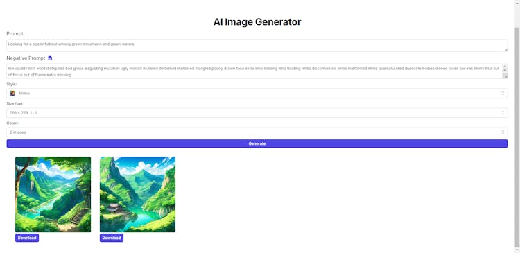 AI Image Generator - Funshow