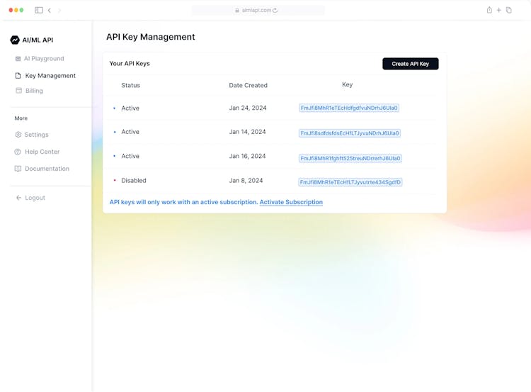 AI/ML API