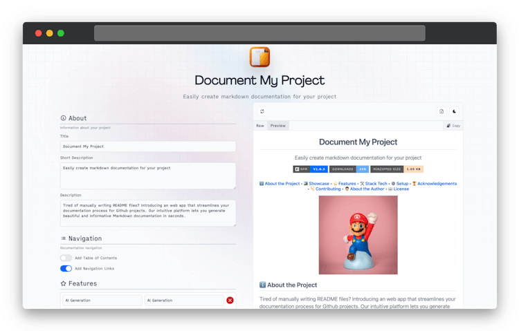Document My Project
