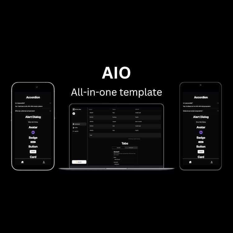 AIO - React Native & Next Template