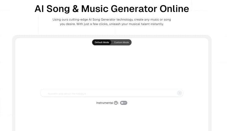 AI Song Generator