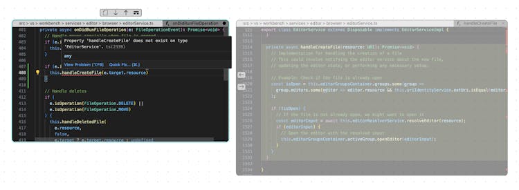 Haystack Editor Canvas View