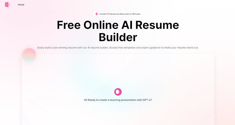 AIResumeBuilder.me: Create Professional Resumes Free Online 