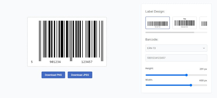 Barcode Generator Online