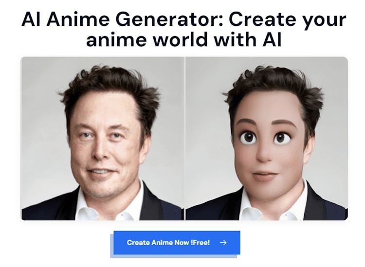 AI Anime Generator 100