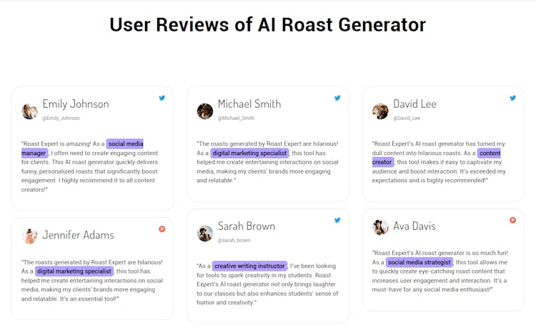 AI Roast Generator - Roast Expert - The Ultimate AI Roast Generator ...