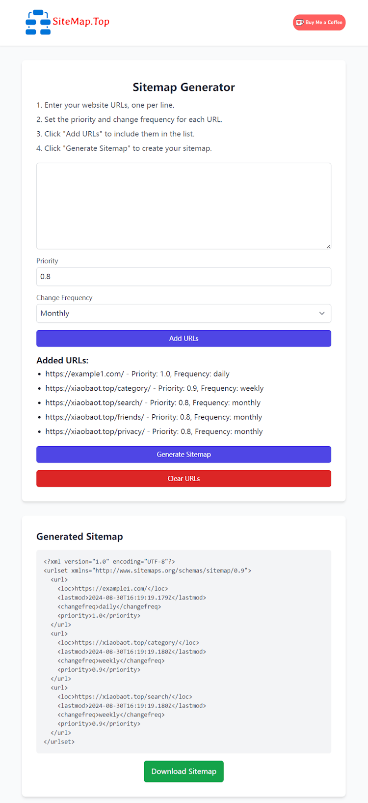 SiteMap.Top - Sitemap Generator and Visualizer