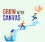 Grow with canvas