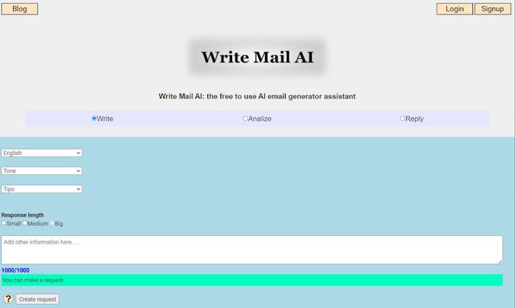 Write Mail AI