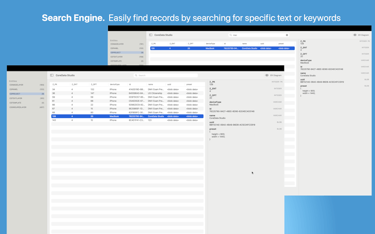 CoreData Studio