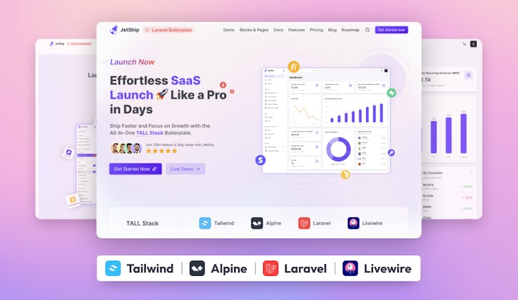 JetShip - Laravel SaaS Boilerplate