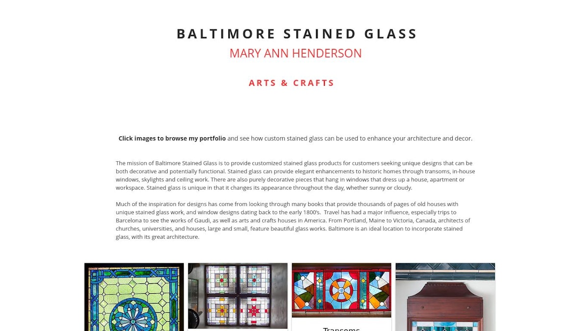 Image by Baltimore Stained Glass